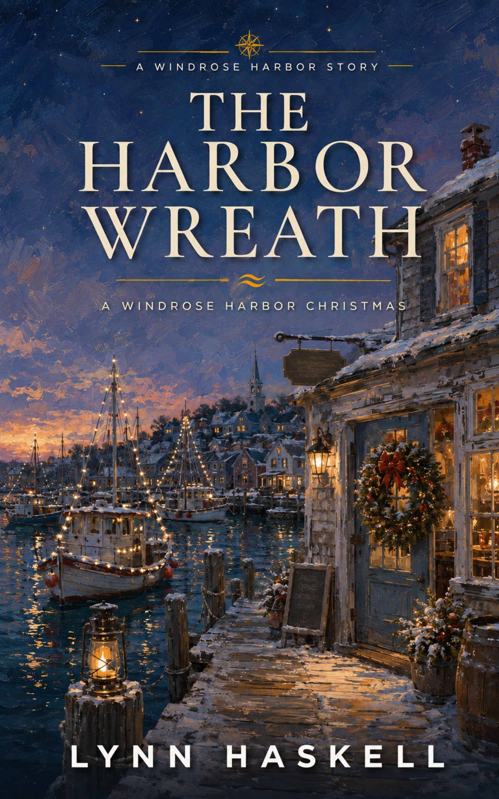 Cover of The Harbor Wreath by Lynn Haskell